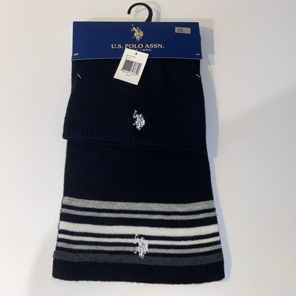 POLO hat and scarf